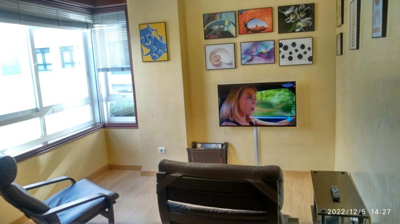 Apt 40 M2 Air Conditioning Abitacion-Salon-Cocina-Bano Radiant Heating Apartment Vigo Ngoại thất bức ảnh