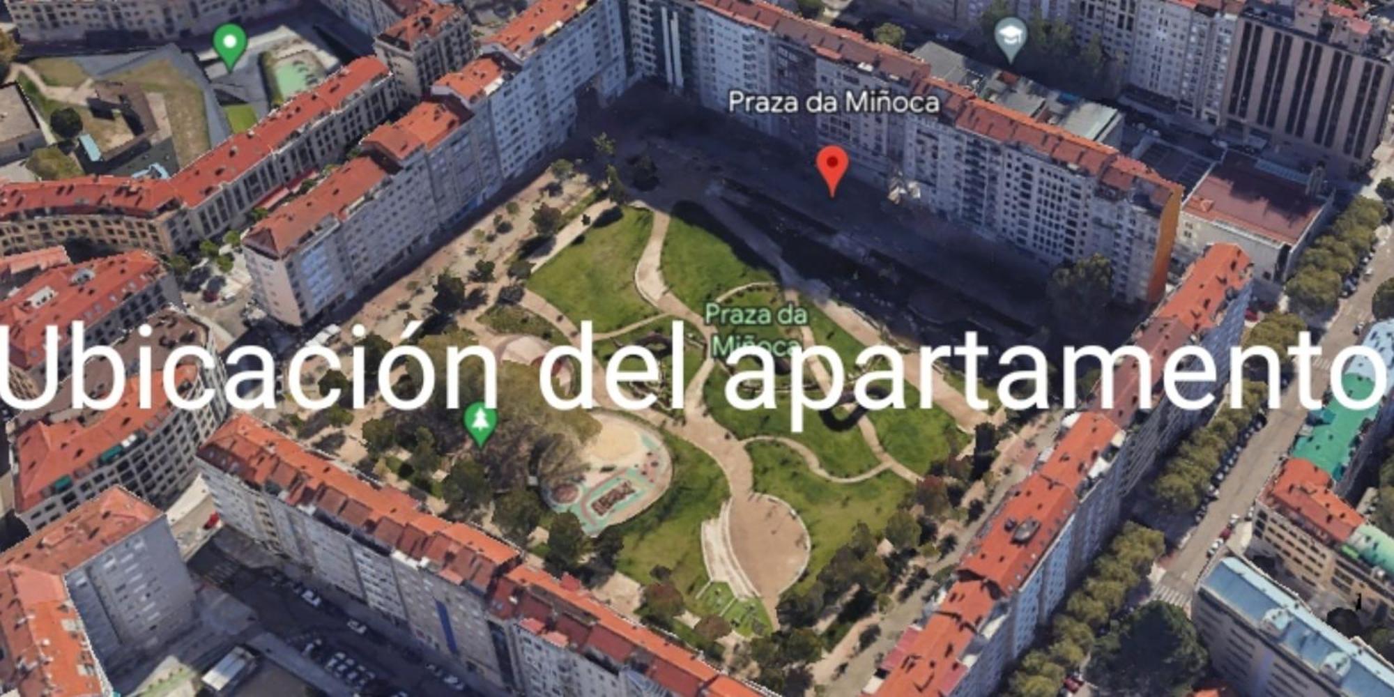 Apt 40 M2 Air Conditioning Abitacion-Salon-Cocina-Bano Radiant Heating Apartment Vigo Ngoại thất bức ảnh